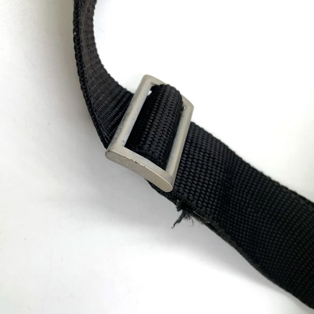 Prada Nylon Black Backpack Silver - image 9